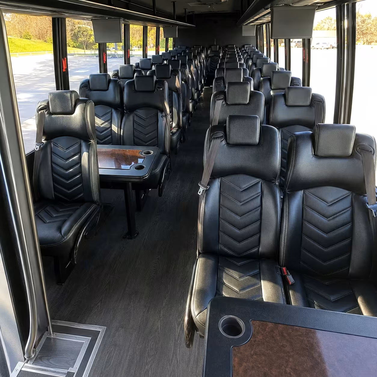 35 passenger minibus interior