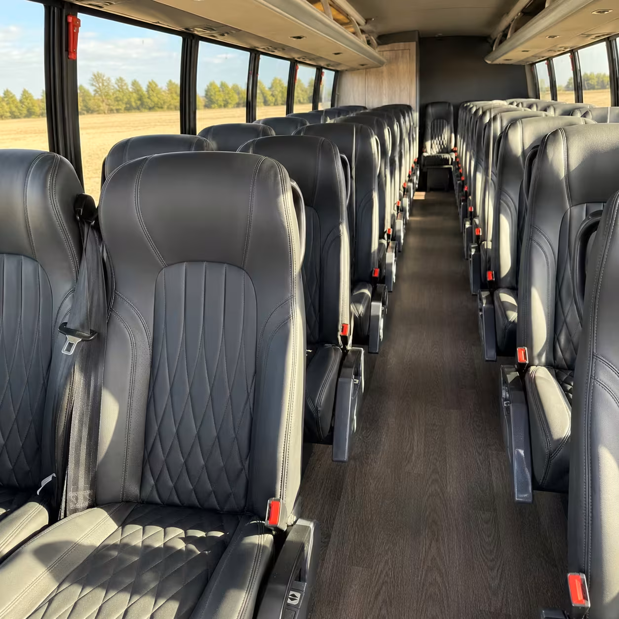 event transportation bus rentals in suffolk