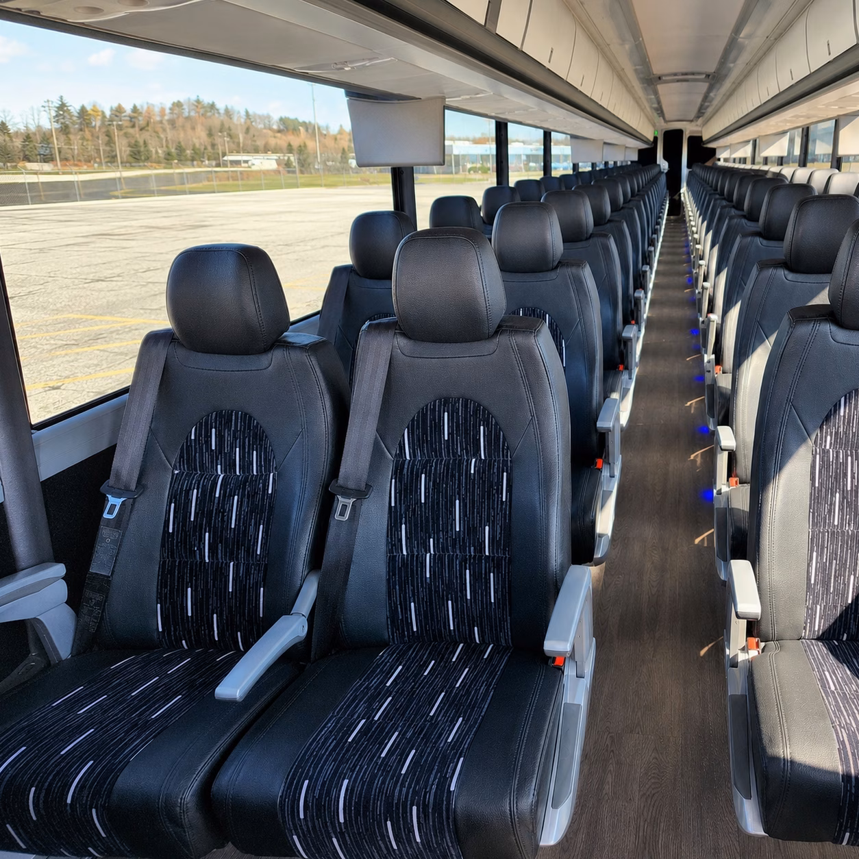 long distance government charter buses from suffolk to quantico