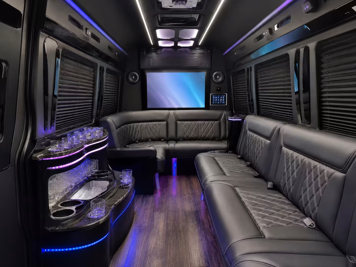 sprinter limousine inside