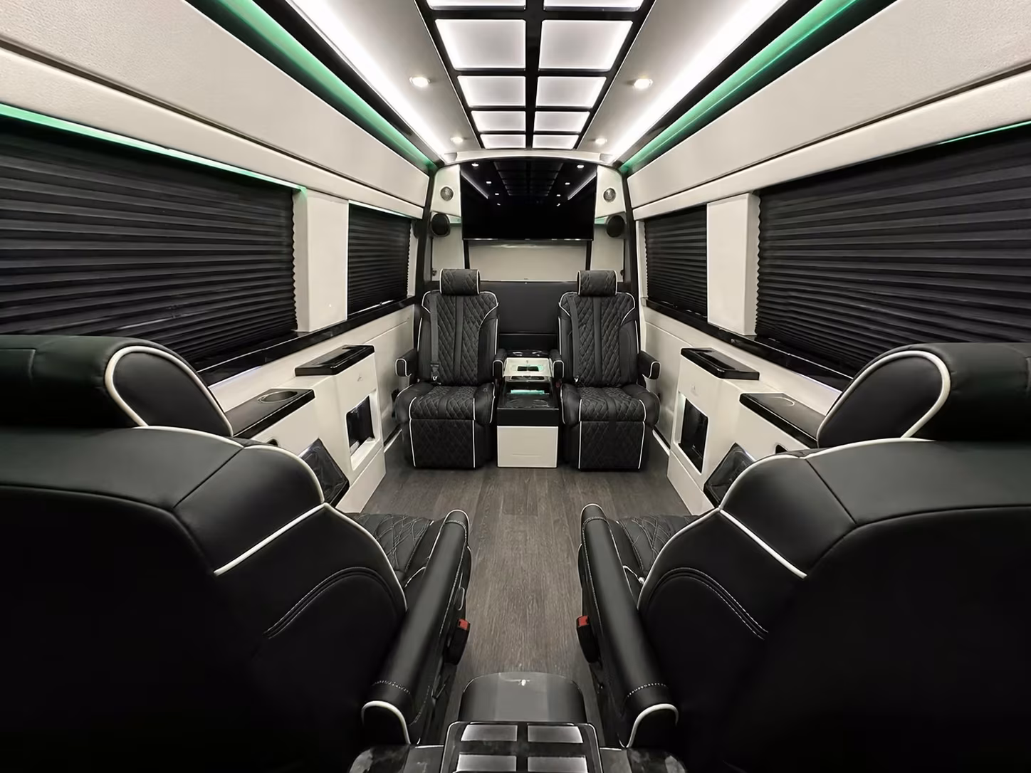 sprinter van with driver interior