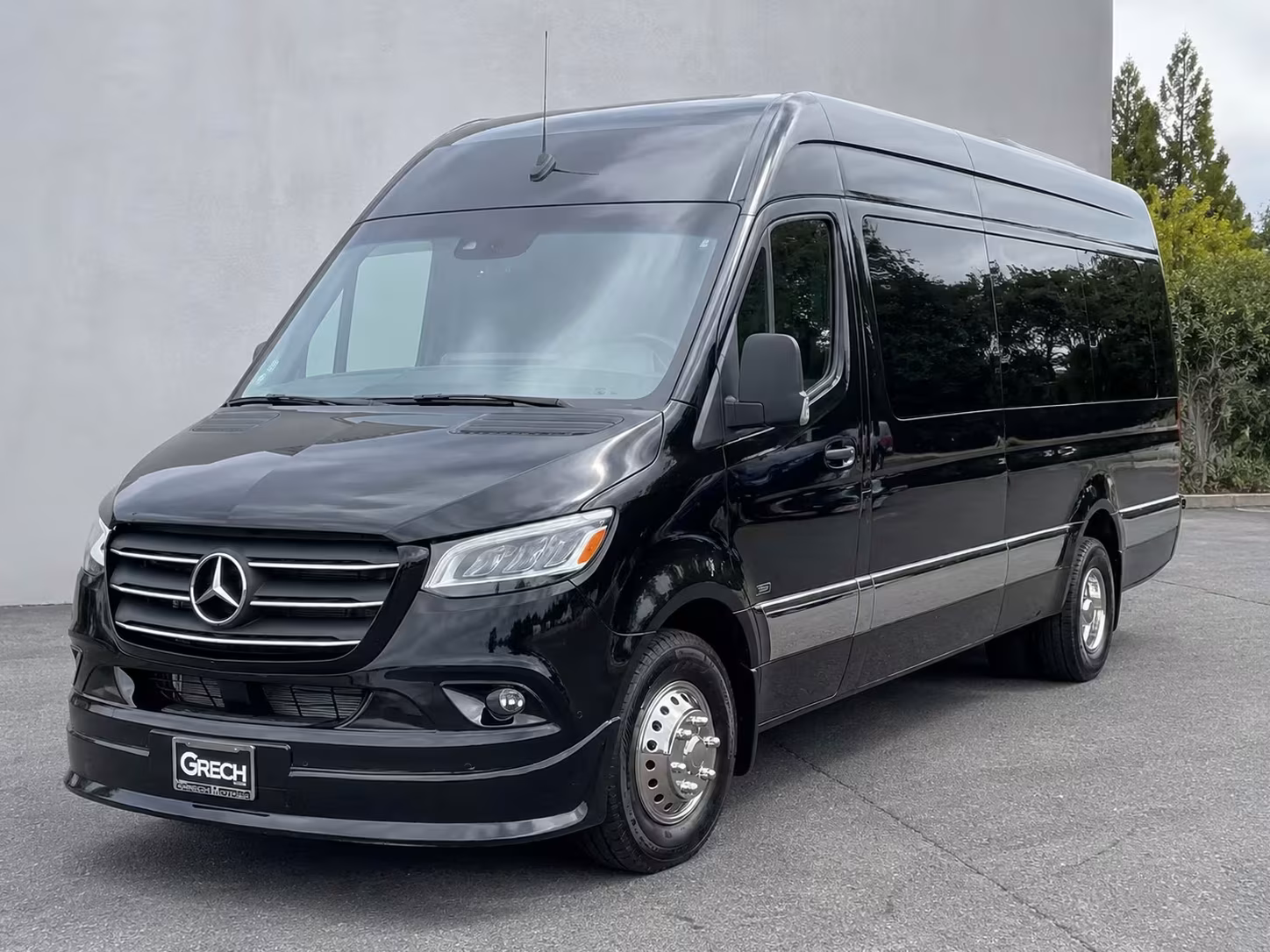 sprinter van with driver
