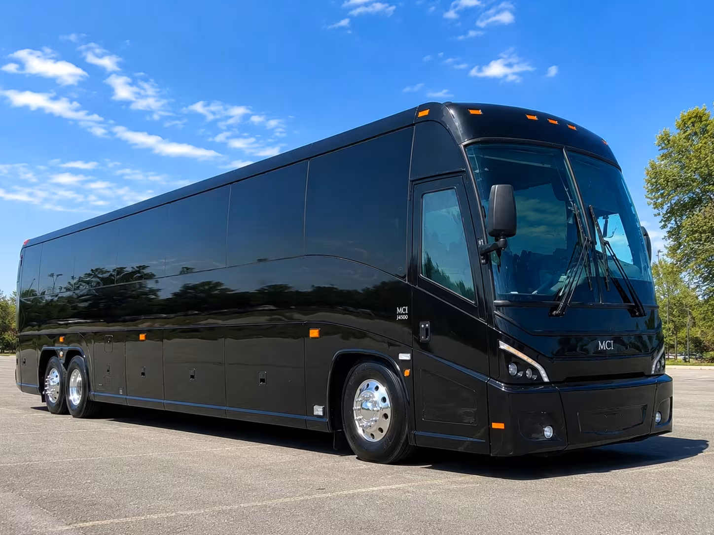 suffolk charter bus rental exterior